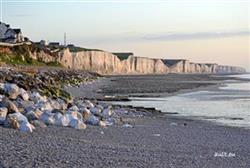 Les falaises et la plage